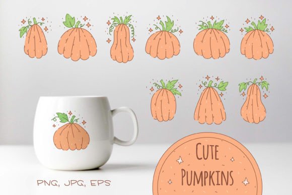 Cute Pumpkins Sublimation: A Versatile Design Collection