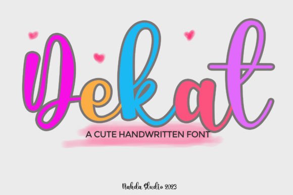 Dekat: The Art of Handwritten Elegance in Modern Design