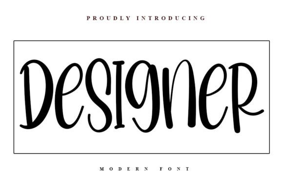 Designer: A Fresh Handwritten Font for Creative Projects