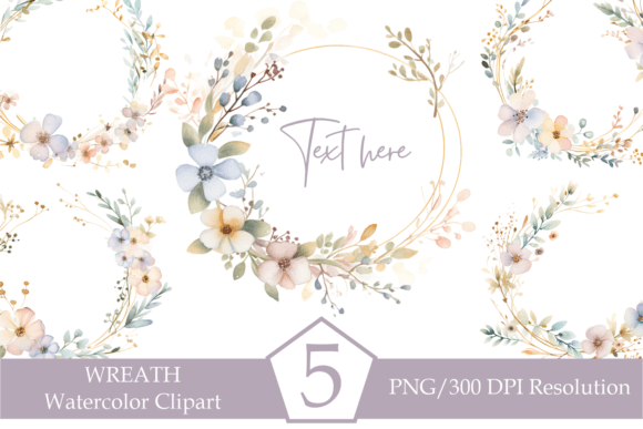 Elevating Brand Aesthetics: Why the Watercolor Wildflower Wreath, Png Bundle Is a Critical Asset for Modern Designers
