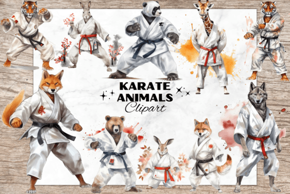 Karate Animal - Animals in Karate Suit