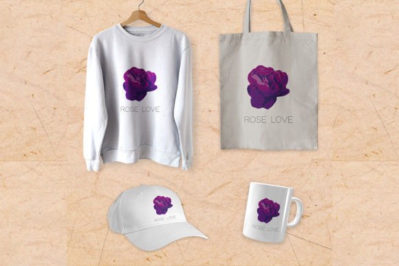 Purple Rose Png Clipart, Rose Love