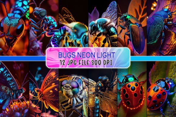 The Magic of Bugs Neon Light Collections